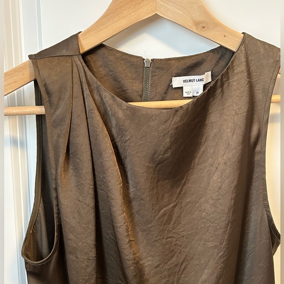 NWT Helmet Lang Silk Top - Picture 3 of 14